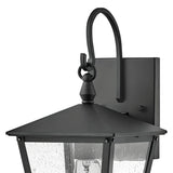 Minimalist Waterproof Metal Seedy Glass Wall Lamp