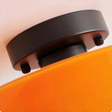 Modern Glass Circular Ceiling Lamp / Wall Lamp