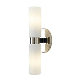 Luxury Ribbed Glass Vertical Tube Wall Lamp