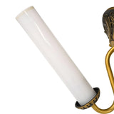 Vintage Glass Lantern-Shaped Eloise Wall Sconce