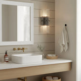 Luxury Crystal Vertical-Striped Wall Sconce