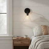 Industrial Style Metal Cone Wall Sconce
