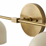 Modern Half-Ball Vanity Metal Wall Sconce