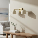 Modern Half-Ball Vanity Metal Wall Sconce