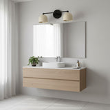 Modern Half-Ball Vanity Metal Wall Sconce