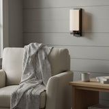 Industrial Indoor Cylindrical Glass  Wall Sconce