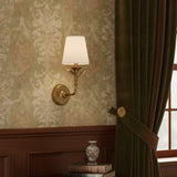 Vintage Botanical Metal Wall Sconce
