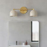 Modern Half-Ball Vanity Metal Wall Sconce