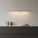 Modern Minimalist Linear Metal Wall Sconce