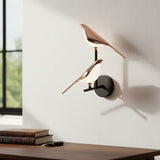 Modern Indoor Bird-Shaped Metal Wall Sconce