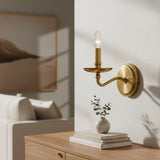 Modern Architectural Metal Single Wall Sconce