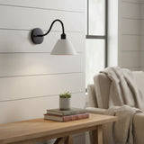 Vintage Directional Metal Cone Wall Lamp