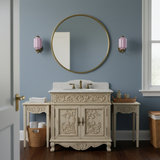 Vintage Glass Lantern-Shaped Eloise Wall Sconce