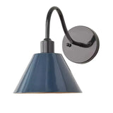 Vintage Directional Metal Cone Wall Lamp