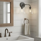 Industrial Style Metal Cone Wall Sconce
