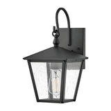 Minimalist Waterproof Metal Seedy Glass Wall Lamp