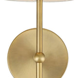 Modern Metal Fabric Shade Long-Rod Wall Sconce