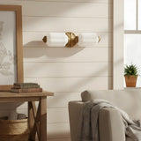 Vintage Double-Head Glass Eloise Wall Sconce