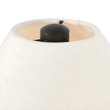 Retro Linen Brass Curved Wall Lamp