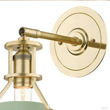 Elegant Metal Cone Colorful Wall Lamp
