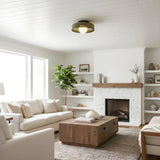 Modern Glass Circular Ceiling Lamp / Wall Lamp