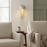 Vintage Minimalist Walnut Vertical Wall Sconce