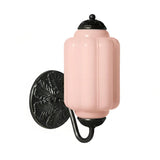 Vintage Glass Lantern-Shaped Eloise Wall Sconce