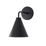 Industrial Style Metal Cone Wall Sconce