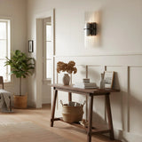 Luxury Crystal Vertical-Striped Wall Sconce