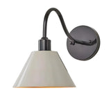 Vintage Directional Metal Cone Wall Lamp