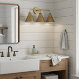 Industrial Style Metal Cone Wall Sconce