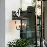 Retro Square Waterproof Outdoor Wall Lamp