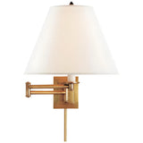 Vintage Metal Adjustable Swing Arm Wall Sconce