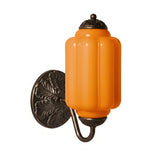 Vintage Glass Lantern-Shaped Eloise Wall Sconce