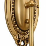 Classic American Ceramic Curved Wall Sconce