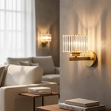 Modern Metal Crystal Living Room & Bedroom Wall Sconce