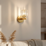 Modern Metal Crystal Living Room & Bedroom Wall Sconce
