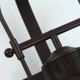 Industrial Iron Single Cylinder Wall Sconce