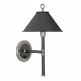 Industrial Metal Taper Shade Wall Lamp