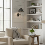 Industrial Metal Taper Shade Wall Lamp