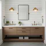 Industrial Metal Glass Ambient Wall Sconce
