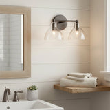 Minimalist Double - headed Glass Wall Sconce