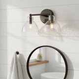 Minimalist Double - headed Glass Wall Sconce