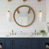 Minimalist Indoor Bathroom Glass Wall Light