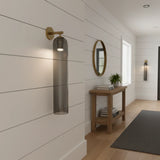 Minimalist Indoor Bathroom Glass Wall Light
