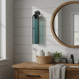 Minimalist Indoor Bathroom Glass Wall Light