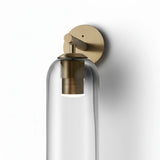 Minimalist Indoor Bathroom Glass Wall Light