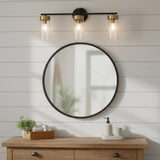 Minimalist Multi-Head Glass Vanity Sconce