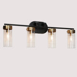 Minimalist Multi-Head Glass Vanity Sconce