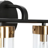 Minimalist Multi-Head Glass Vanity Sconce